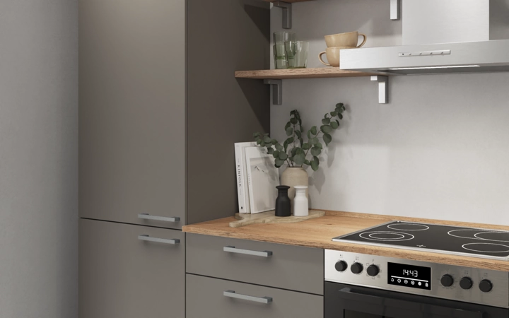 Nobilia SPA Galley kitchen 270 cm with appliances planning 10 2