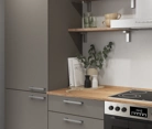 Nobilia SPA Galley kitchen 270 cm with appliances planning 10 2