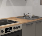 Nobilia SPA Galley kitchen 270 cm with appliances planning 10 3