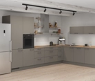 Nobilia SPA L-shaped kitchen 366,6 cm x 246,6 cm with appliances planning 11 1