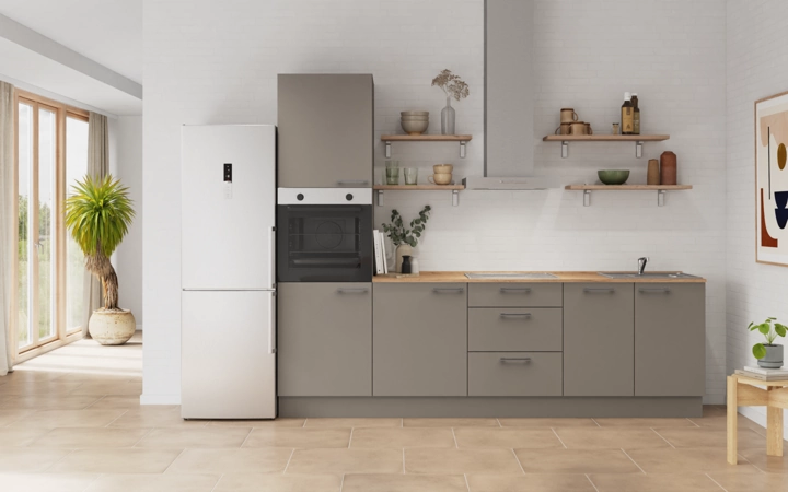 Nobilia SPA Galley kitchen 270 cm with appliances planning 11 0