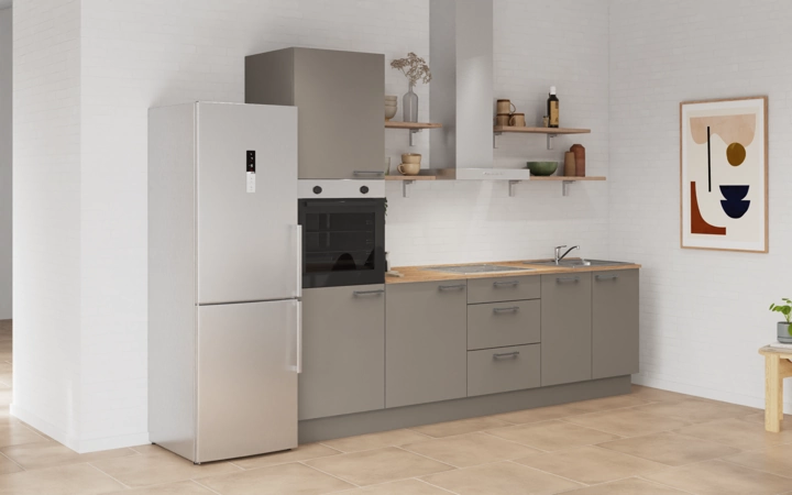 Nobilia SPA Galley kitchen 270 cm with appliances planning 11 1