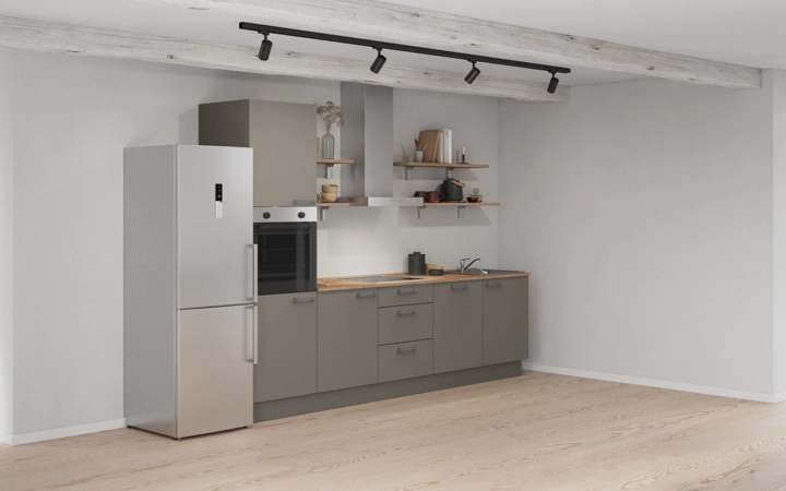 Nobilia SPA Galley kitchen 300 cm with appliances planning 11 1