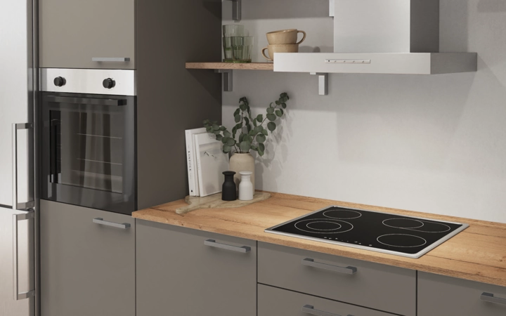Nobilia SPA Galley kitchen 300 cm with appliances planning 11 2