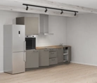 Nobilia SPA Galley kitchen 300 cm with appliances planning 11 4