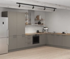 Nobilia SPA L-shaped kitchen 366,6 cm x 246,6 cm with appliances planning 12 1