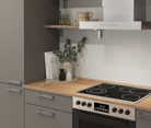 Nobilia SPA L-shaped kitchen 366,6 cm x 246,6 cm with appliances planning 12 2