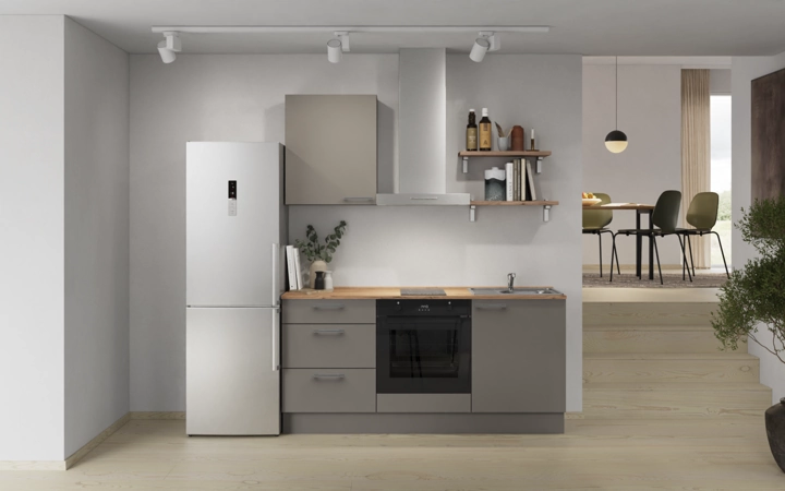 Nobilia SPA Galley kitchen 180 cm with appliances planning 12 0