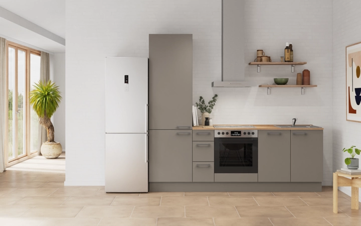 Nobilia SPA Galley kitchen 240 cm with appliances planning 12 0