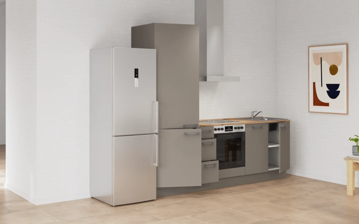 Nobilia SPA Galley kitchen 240 cm with appliances planning 12 4