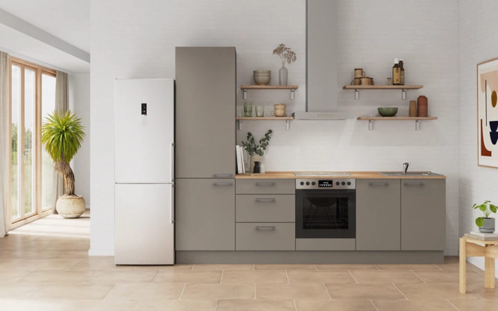 Nobilia SPA Galley kitchen 270 cm with appliances planning 12 0