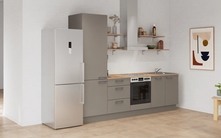 Nobilia SPA Galley kitchen 270 cm with appliances planning 12 1