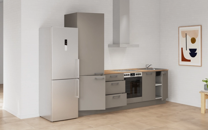Nobilia SPA Galley kitchen 270 cm with appliances planning 12 4