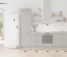 Nobilia SPA Galley kitchen 270 cm with appliances planning 12 5