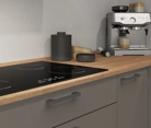 Nobilia SPA L-shaped kitchen 366,6 cm x 246,6 cm with appliances planning 13 3