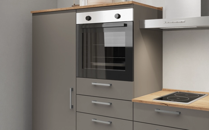 Nobilia SPA Galley kitchen 270 cm with appliances planning 13 2