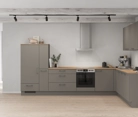 Nobilia SPA L-shaped kitchen 366,6 cm x 246,6 cm with appliances planning 14 0