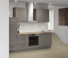 Nobilia SPA Galley kitchen 270 cm with appliances planning 14 1