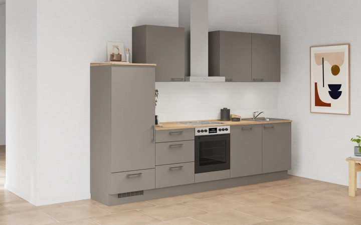 Nobilia SPA Galley kitchen 300 cm with appliances planning 14 1