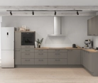 Nobilia SPA L-shaped kitchen 366,6 cm x 246,6 cm with appliances planning 15 0