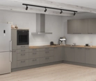 Nobilia SPA L-shaped kitchen 366,6 cm x 246,6 cm with appliances planning 15 1