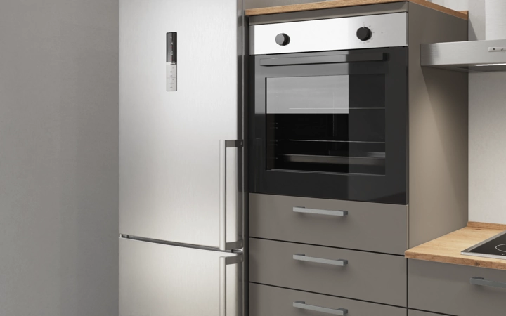 Nobilia SPA Galley kitchen 180 cm with appliances planning 15 2