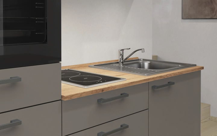 Nobilia SPA Galley kitchen 180 cm with appliances planning 15 3