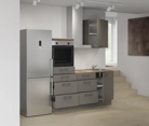 Nobilia SPA Galley kitchen 180 cm with appliances planning 15 4