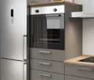 Nobilia SPA Galley kitchen 210 cm with appliances planning 15 2