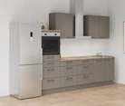 Nobilia SPA Galley kitchen 270 cm with appliances planning 15 1