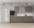 Nobilia SPA Galley kitchen 300 cm with appliances planning 15 0