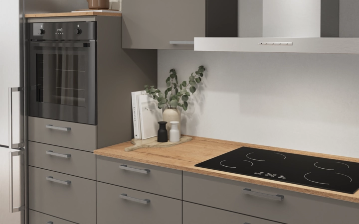 Nobilia SPA Galley kitchen 300 cm with appliances planning 15 2