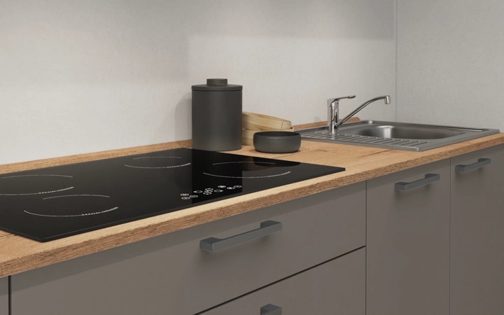 Nobilia SPA Galley kitchen 300 cm with appliances planning 15 3