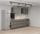 Nobilia SPA Galley kitchen 300 cm with appliances planning 15 4