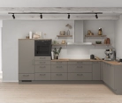 Nobilia SPA L-shaped kitchen 366,6 cm x 246,6 cm with appliances planning 16 0