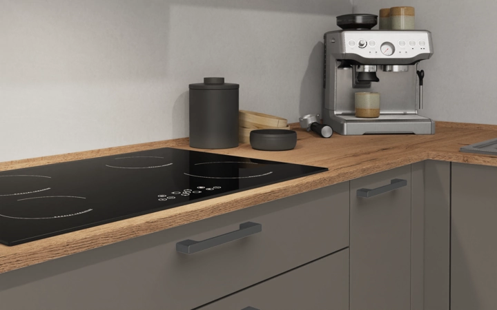 Nobilia SPA L-shaped kitchen 366,6 cm x 246,6 cm with appliances planning 16 3