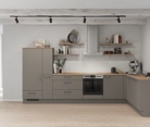 Nobilia SPA L-shaped kitchen 366,6 cm x 246,6 cm with appliances planning 17 0