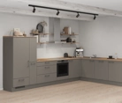Nobilia SPA L-shaped kitchen 366,6 cm x 246,6 cm with appliances planning 17 1