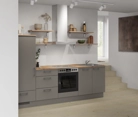 Nobilia SPA Galley kitchen 270 cm with appliances planning 17 1