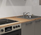 Nobilia SPA Galley kitchen 270 cm with appliances planning 17 3
