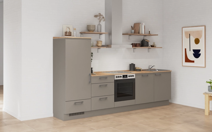 Nobilia SPA Galley kitchen 300 cm with appliances planning 17 1
