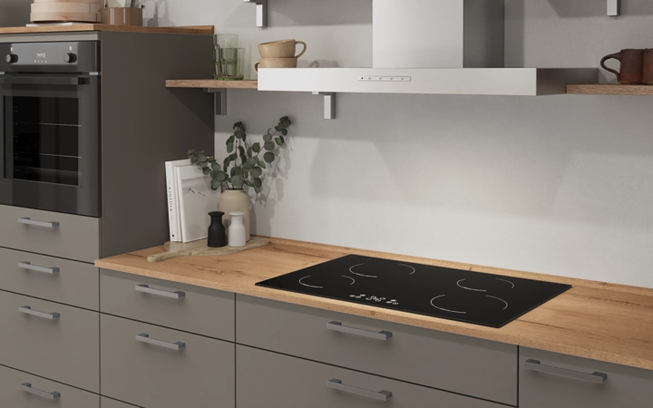Nobilia SPA L-shaped kitchen 366,6 cm x 246,6 cm with appliances planning 18 2