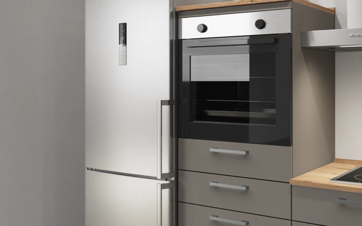 Nobilia SPA Galley kitchen 180 cm with appliances planning 18 2