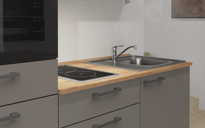 Nobilia SPA Galley kitchen 180 cm with appliances planning 18 3