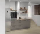 Nobilia SPA Galley kitchen 210 cm with appliances planning 18 1