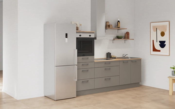 Nobilia SPA Galley kitchen 240 cm with appliances planning 18 1