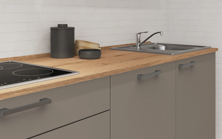 Nobilia SPA Galley kitchen 270 cm with appliances planning 18 3