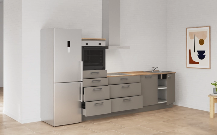 Nobilia SPA Galley kitchen 270 cm with appliances planning 18 4