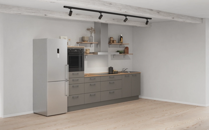 Nobilia SPA Galley kitchen 300 cm with appliances planning 18 1