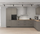 Nobilia SPA L-shaped kitchen 366,6 cm x 246,6 cm with appliances planning 2 0